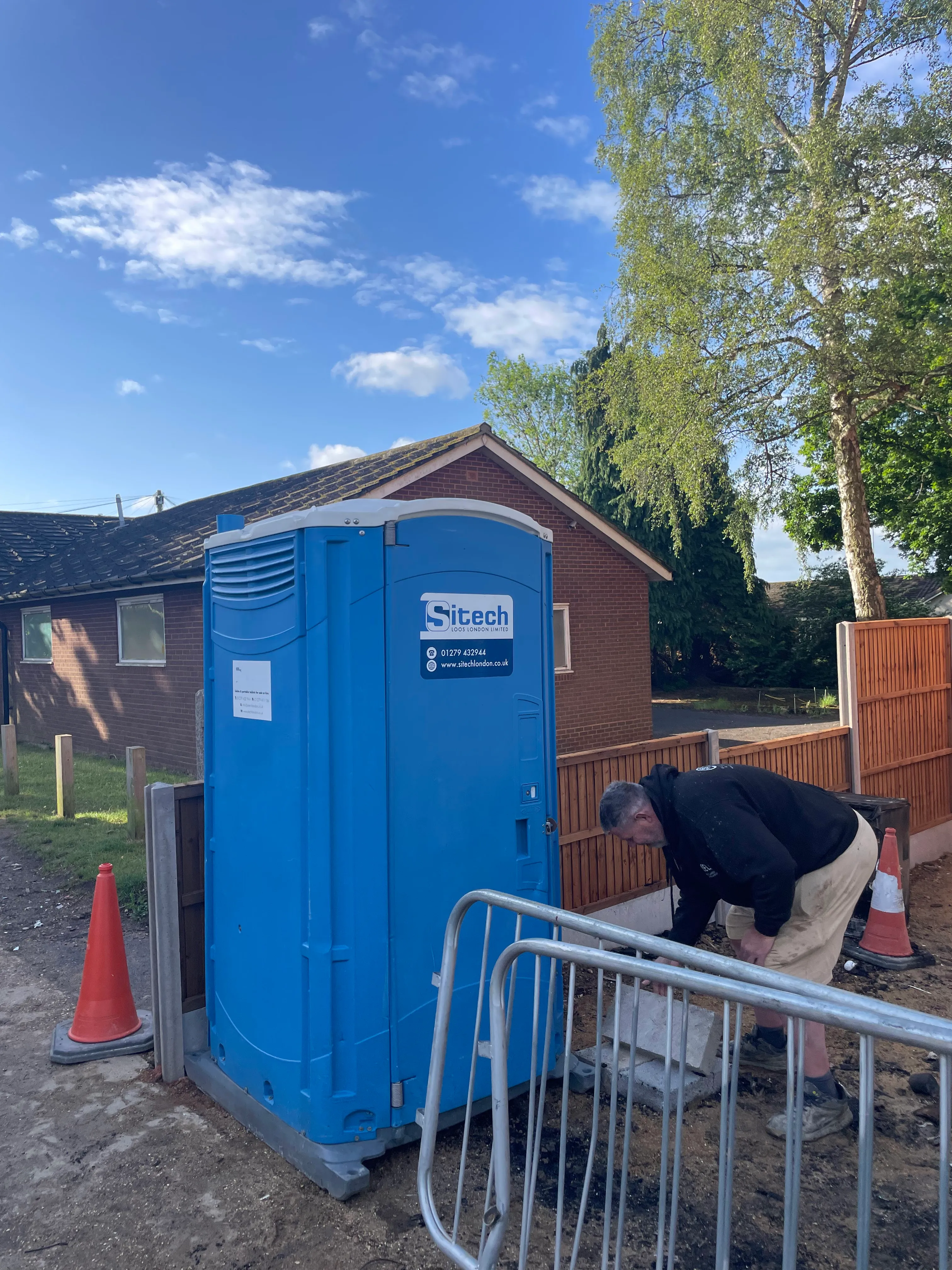 Portable toilet hire services in London