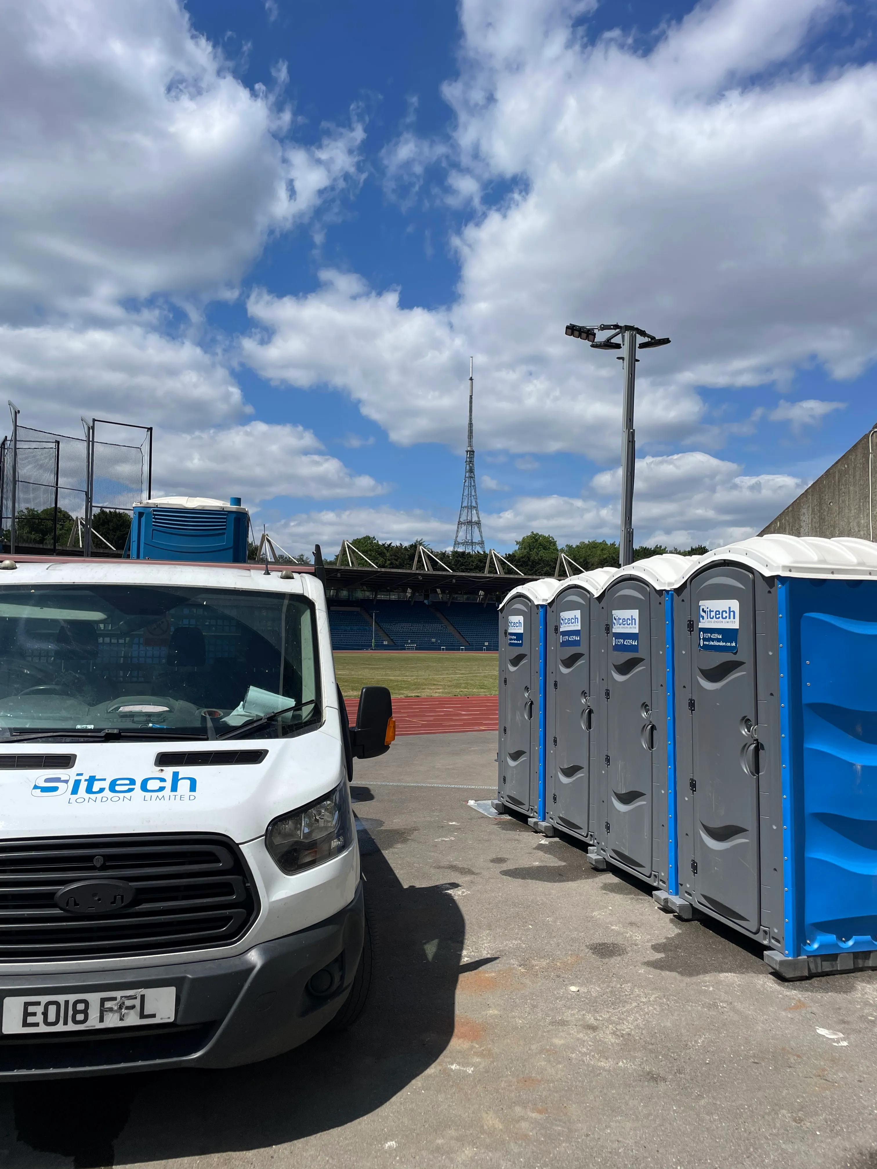 Portable toilet hire services in North London