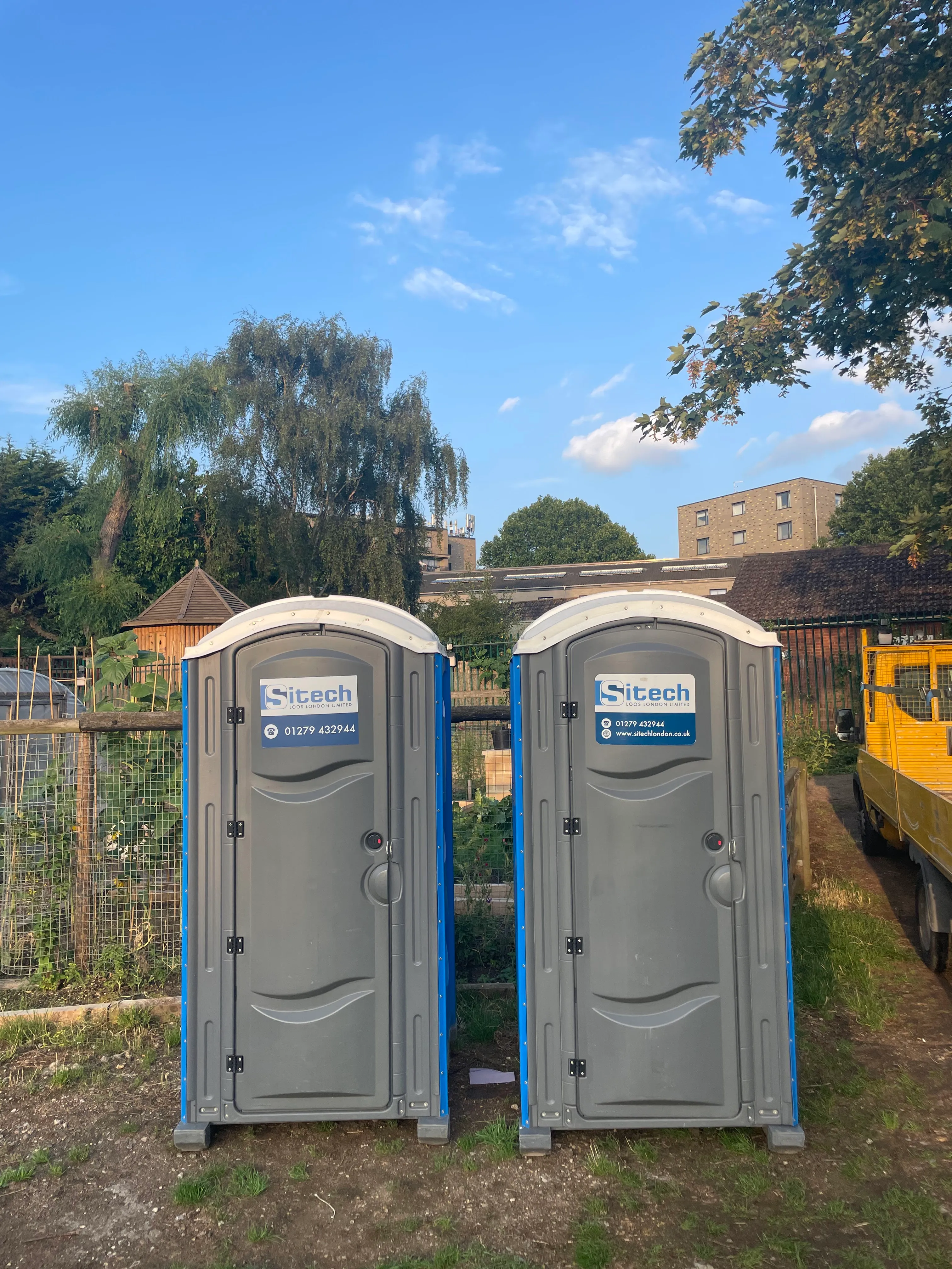Portable toilet hire services in East London