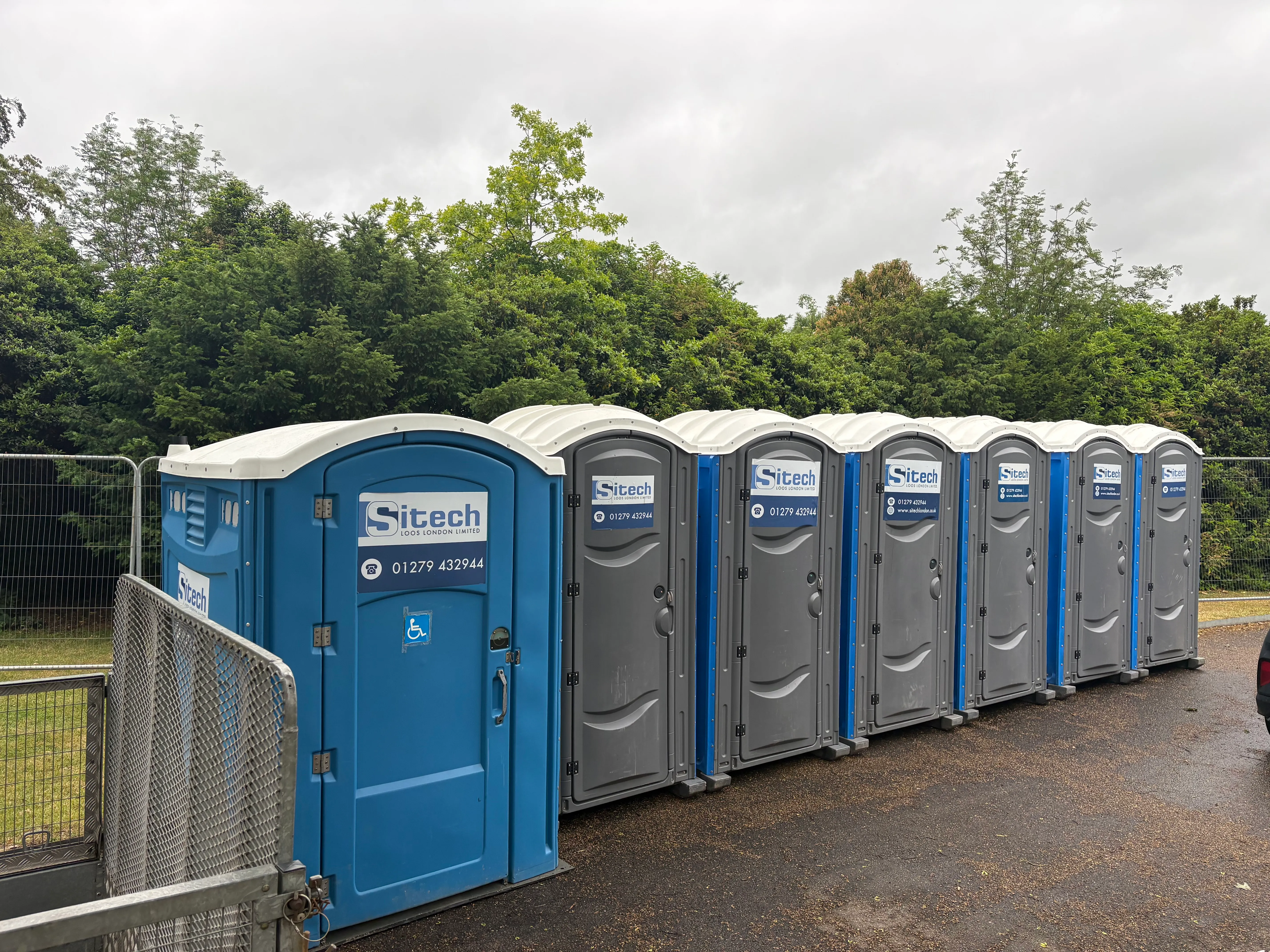 BBC Antiques Roadshow event supplied by Sitech Loos London with event portable toilets and a disabled access unit